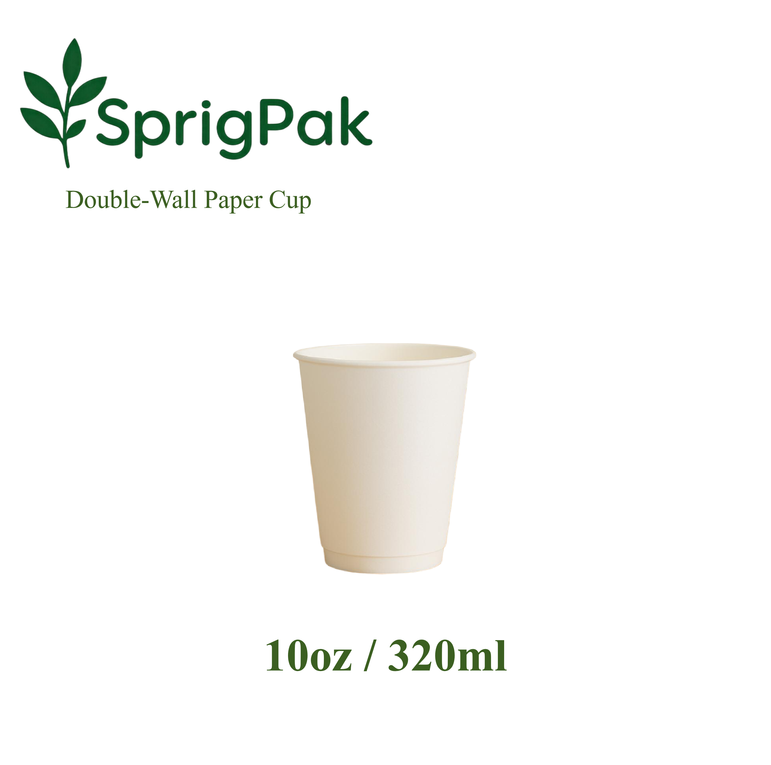 10oz Double Wall Paper Cup