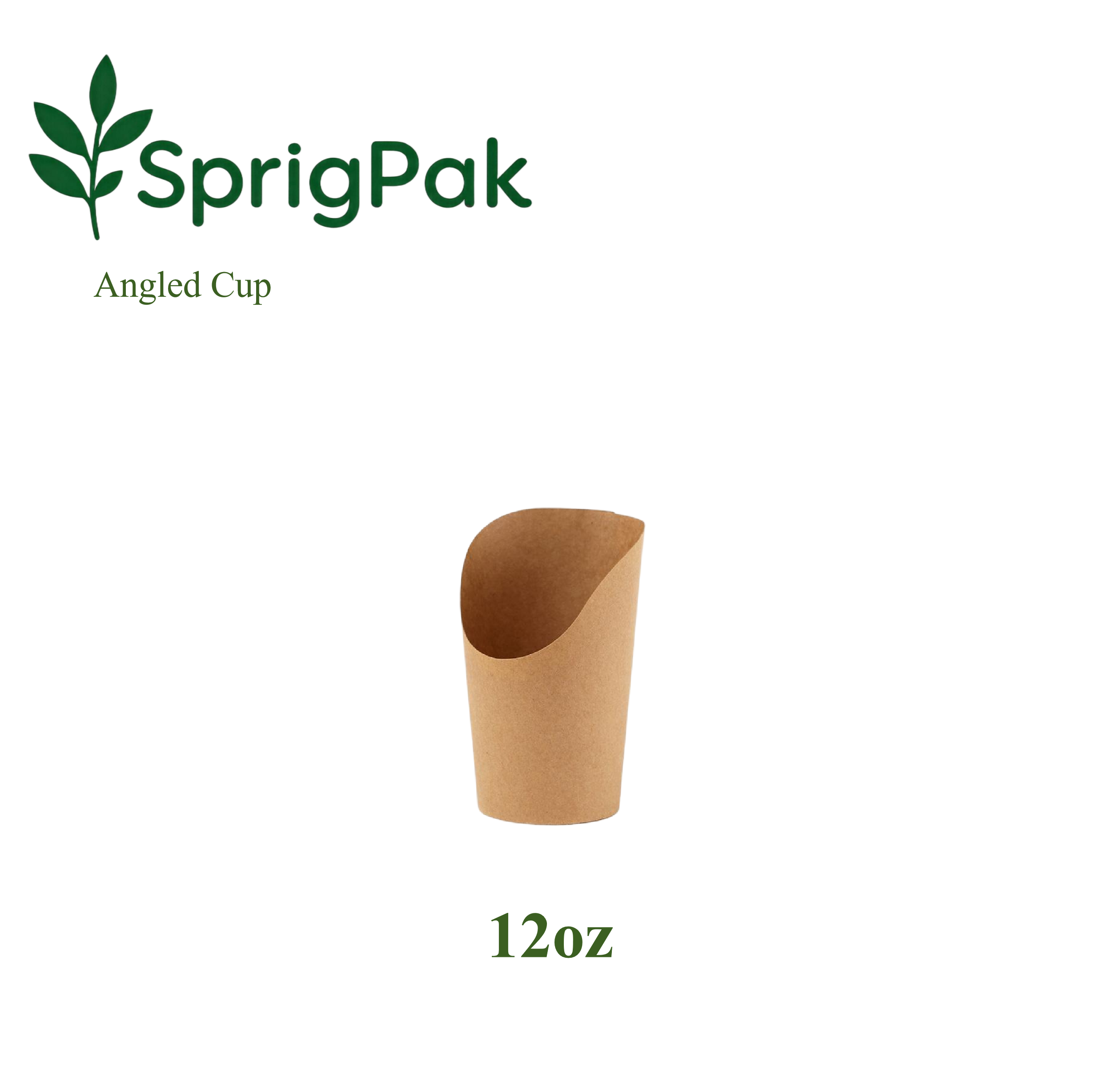 12oz Angled Cup
