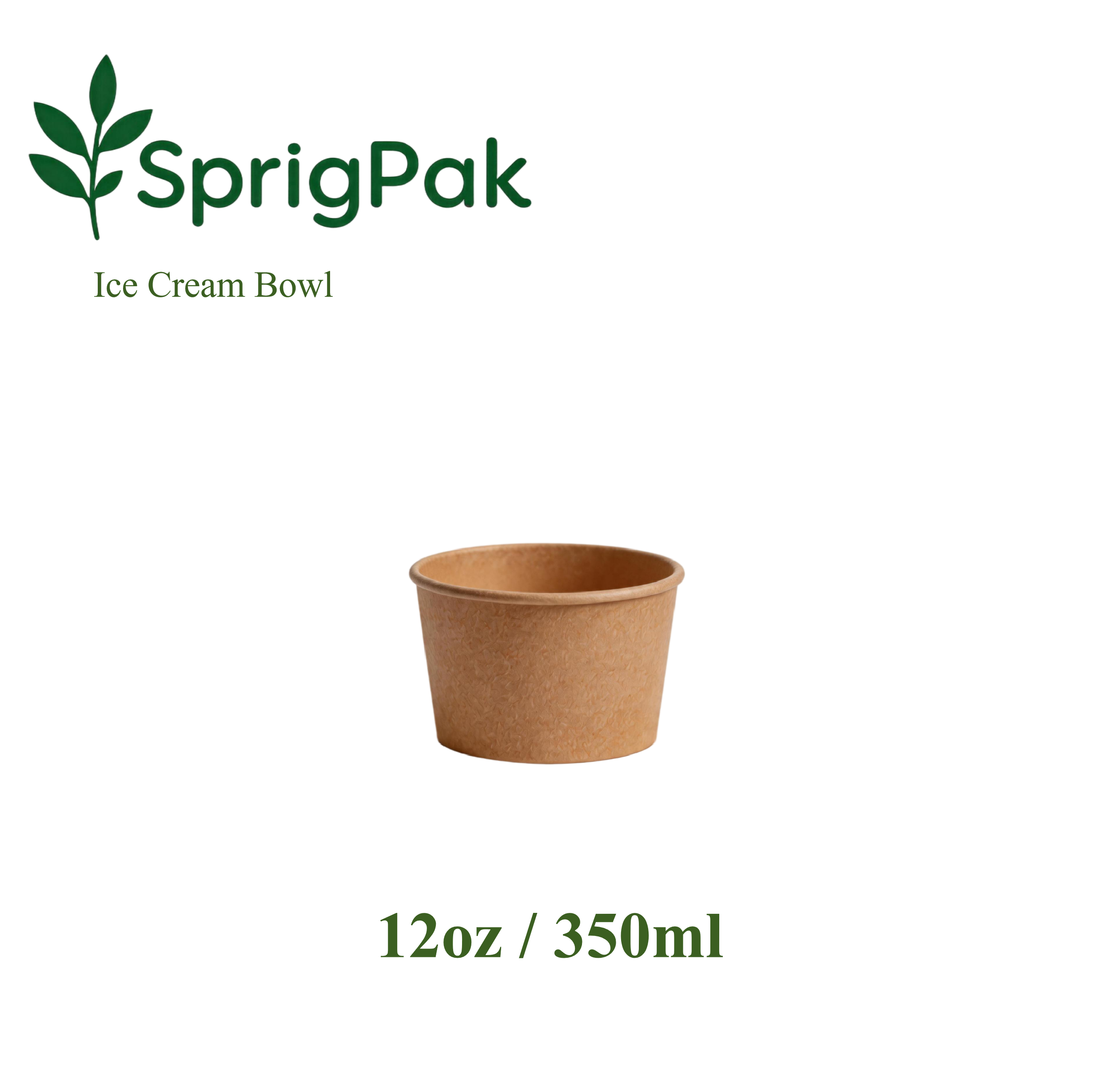 12oz Ice Cream Bowl
