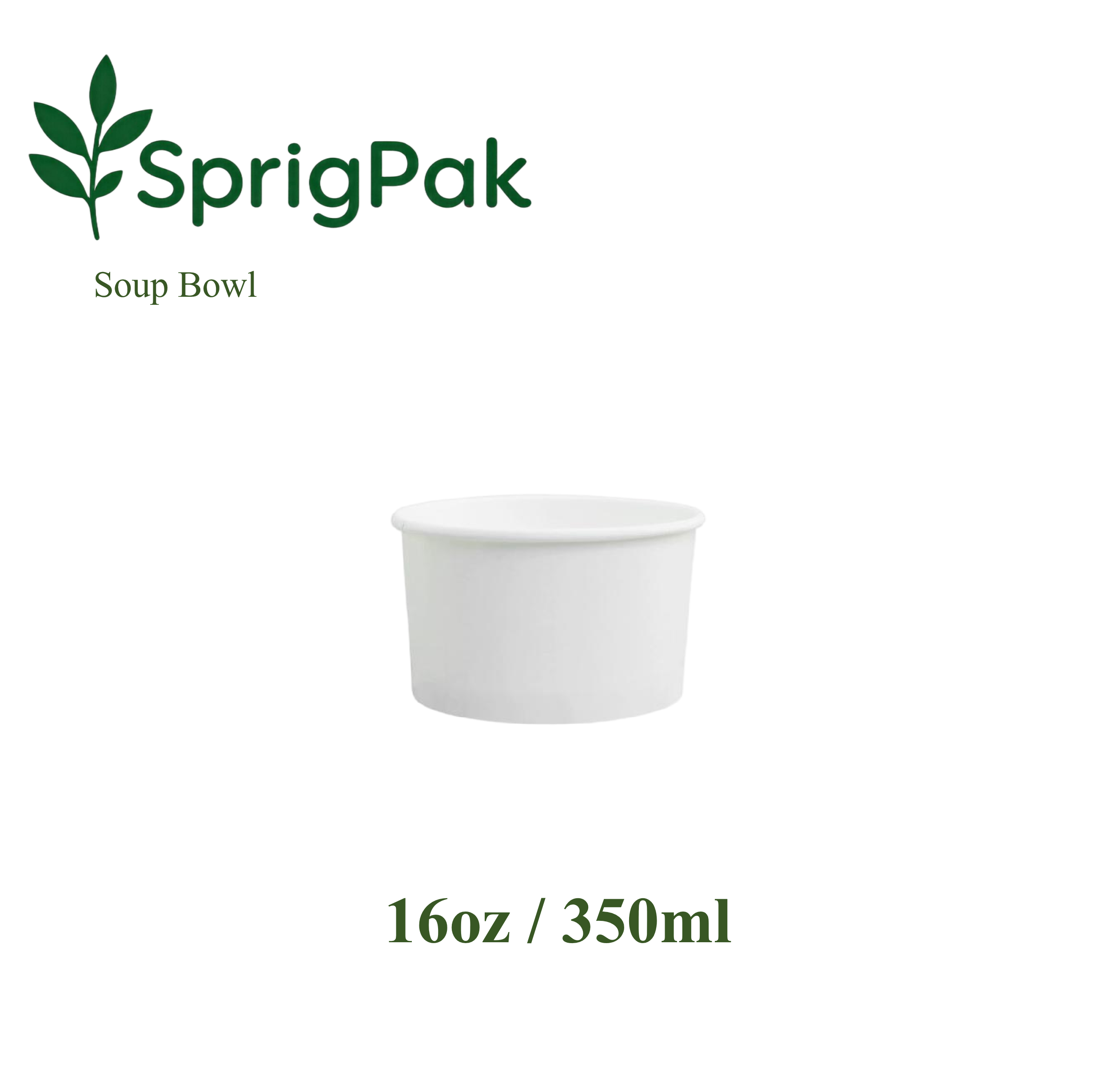 16oz-B Soup Bowl