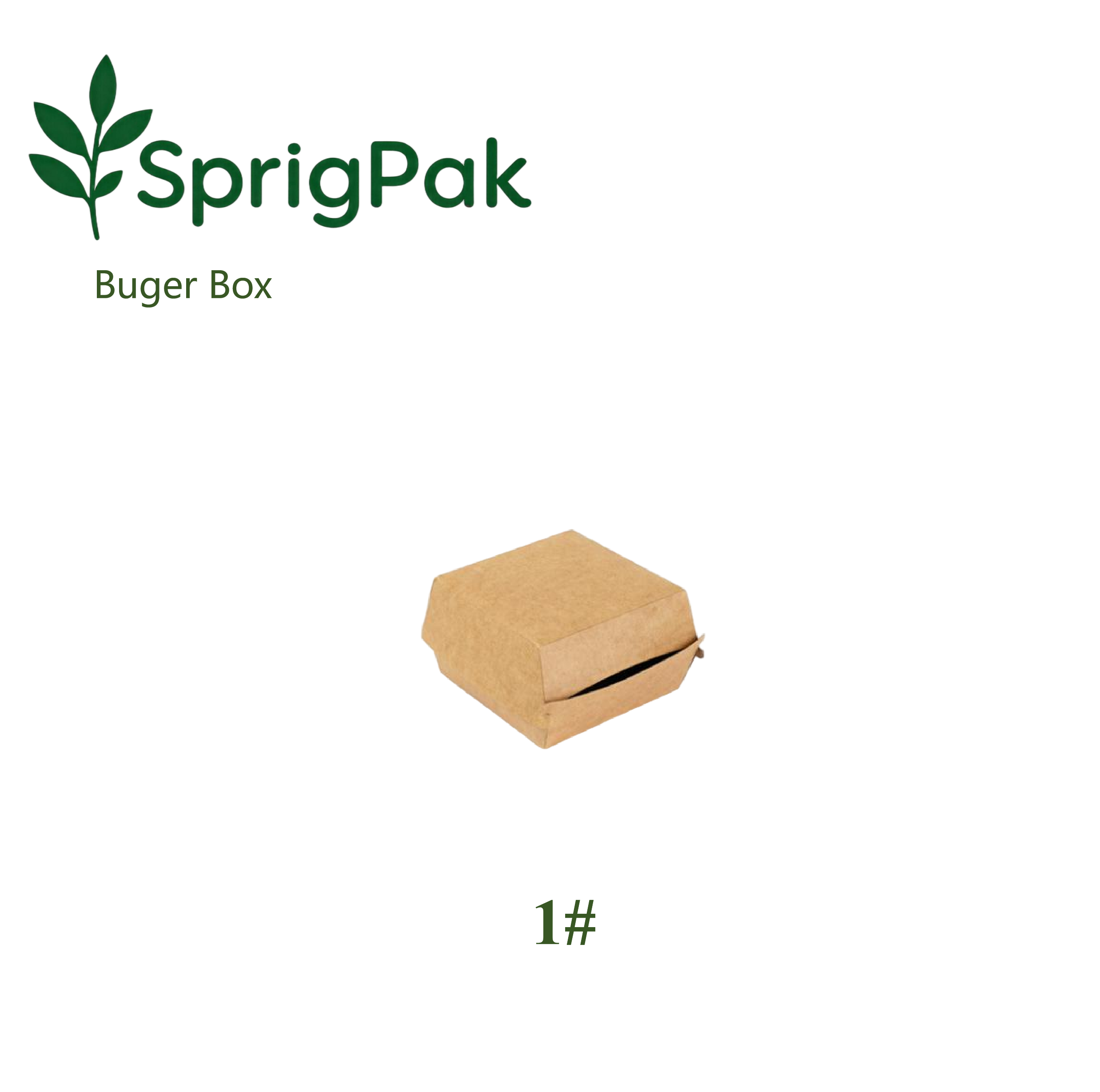 1# Small Burger Box