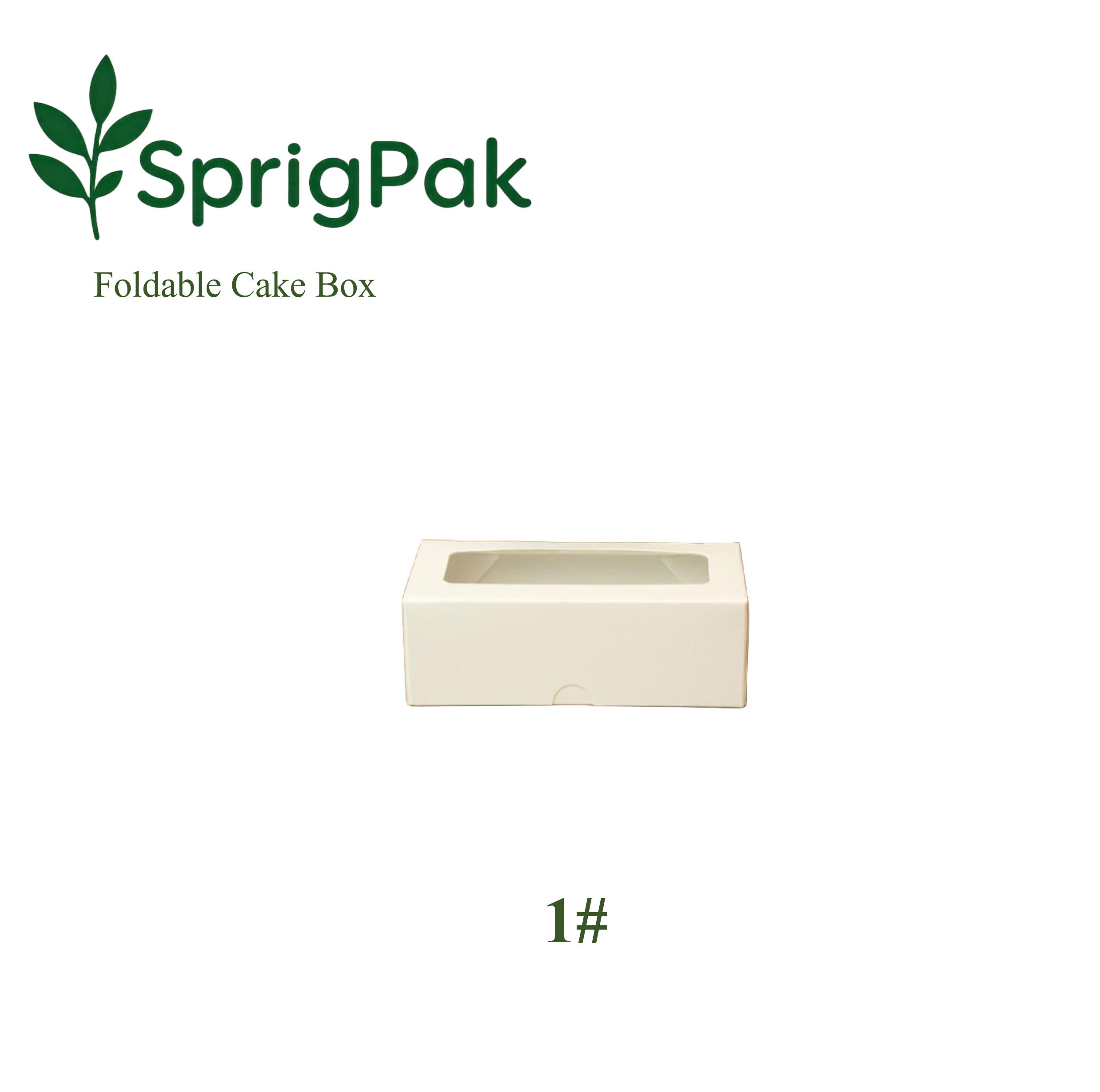 1# Foldable Cake box