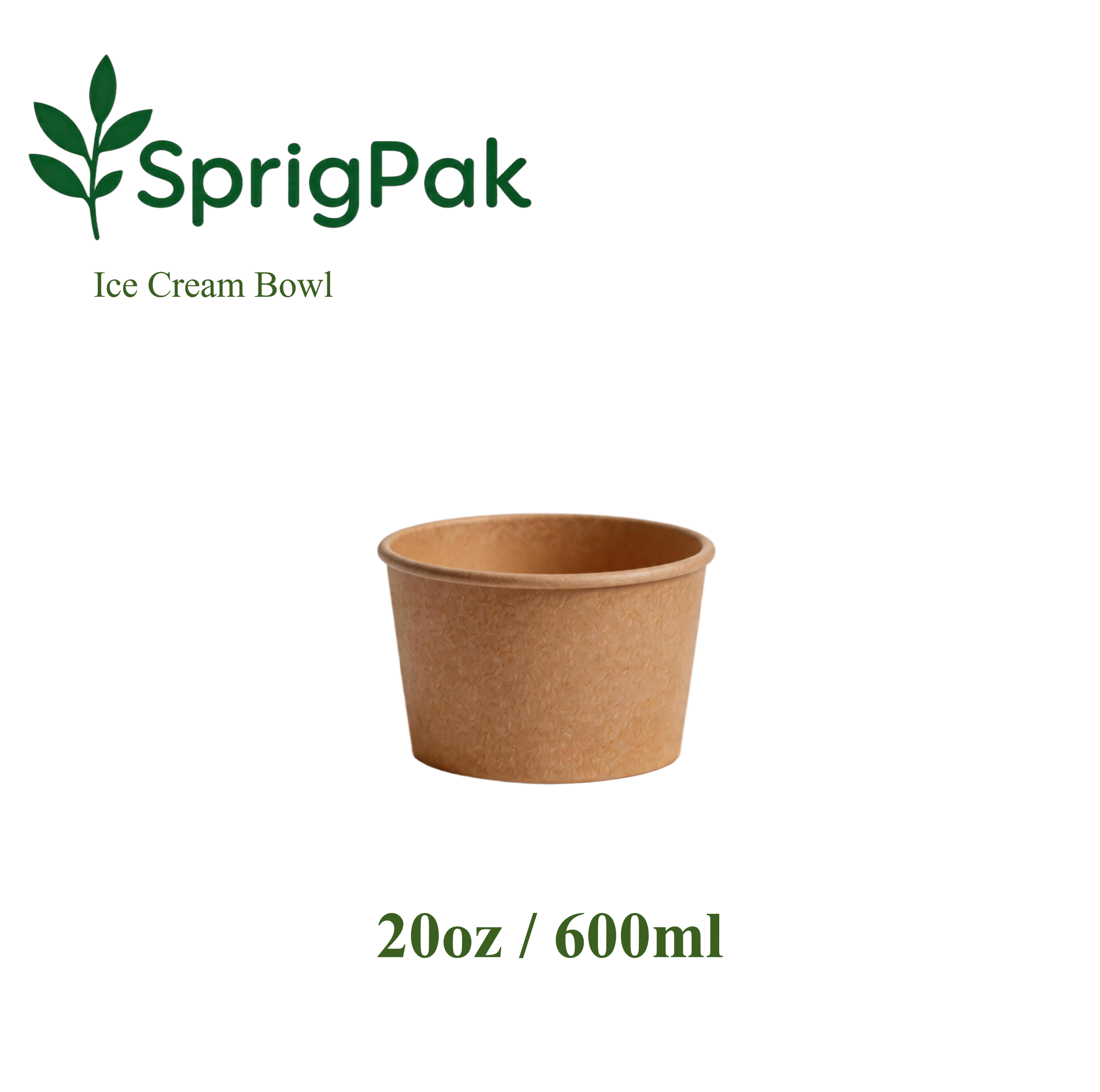 20oz Ice Cream Bowl