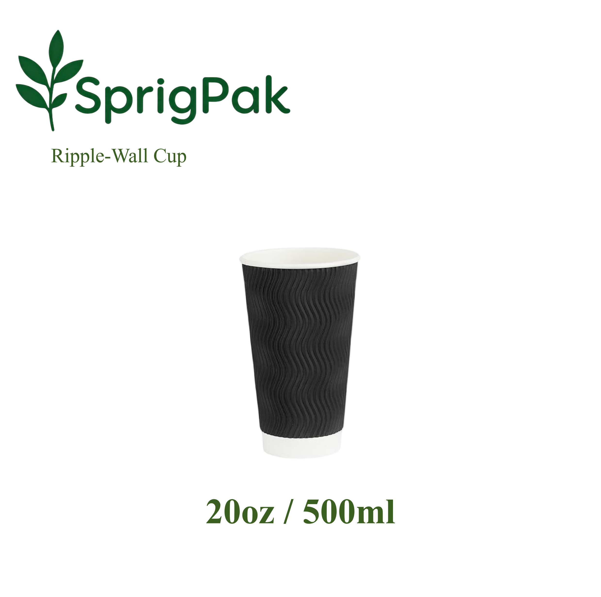 20oz Ripple Wall Paper Cup