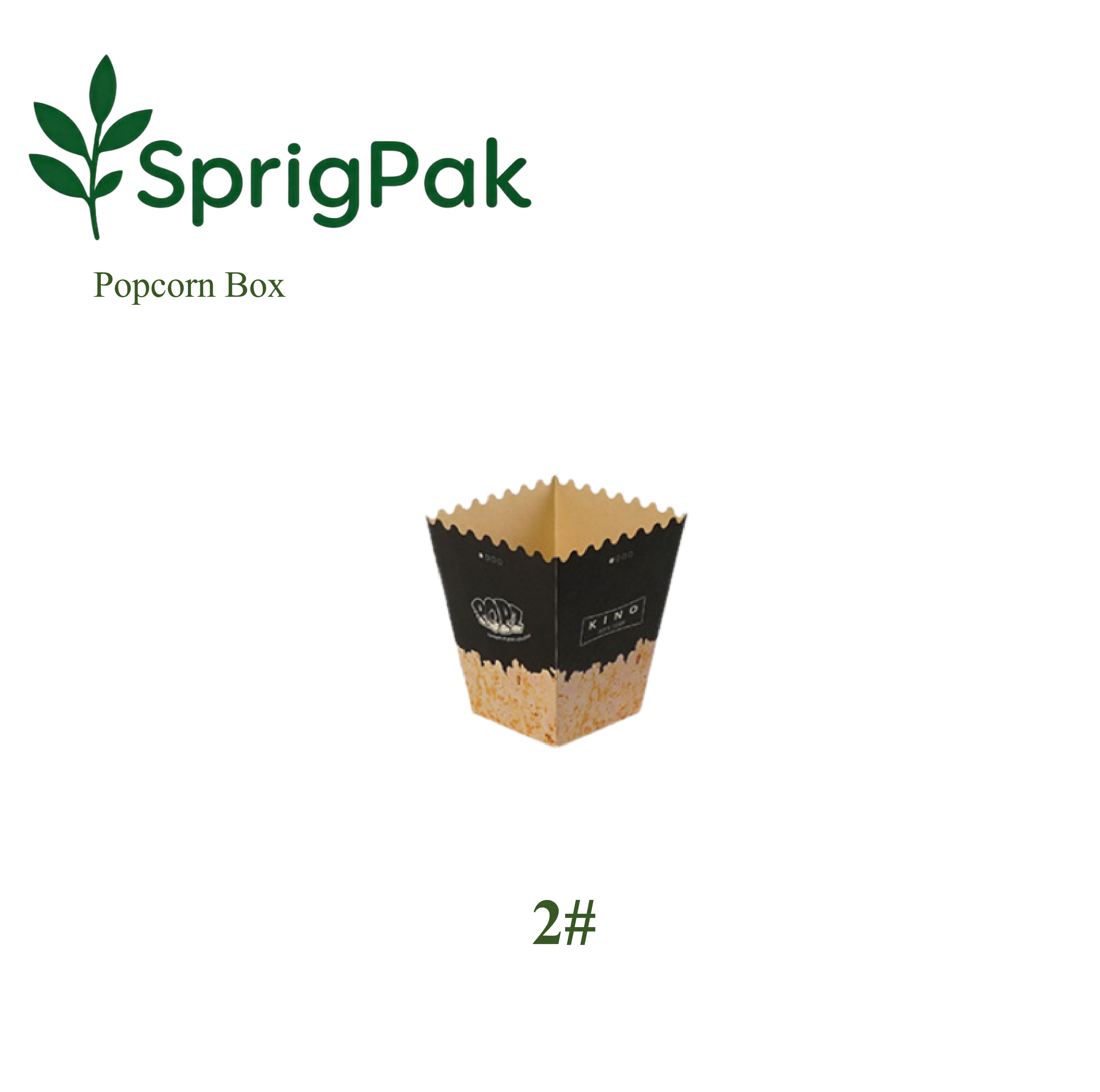 2# Popcorn Box