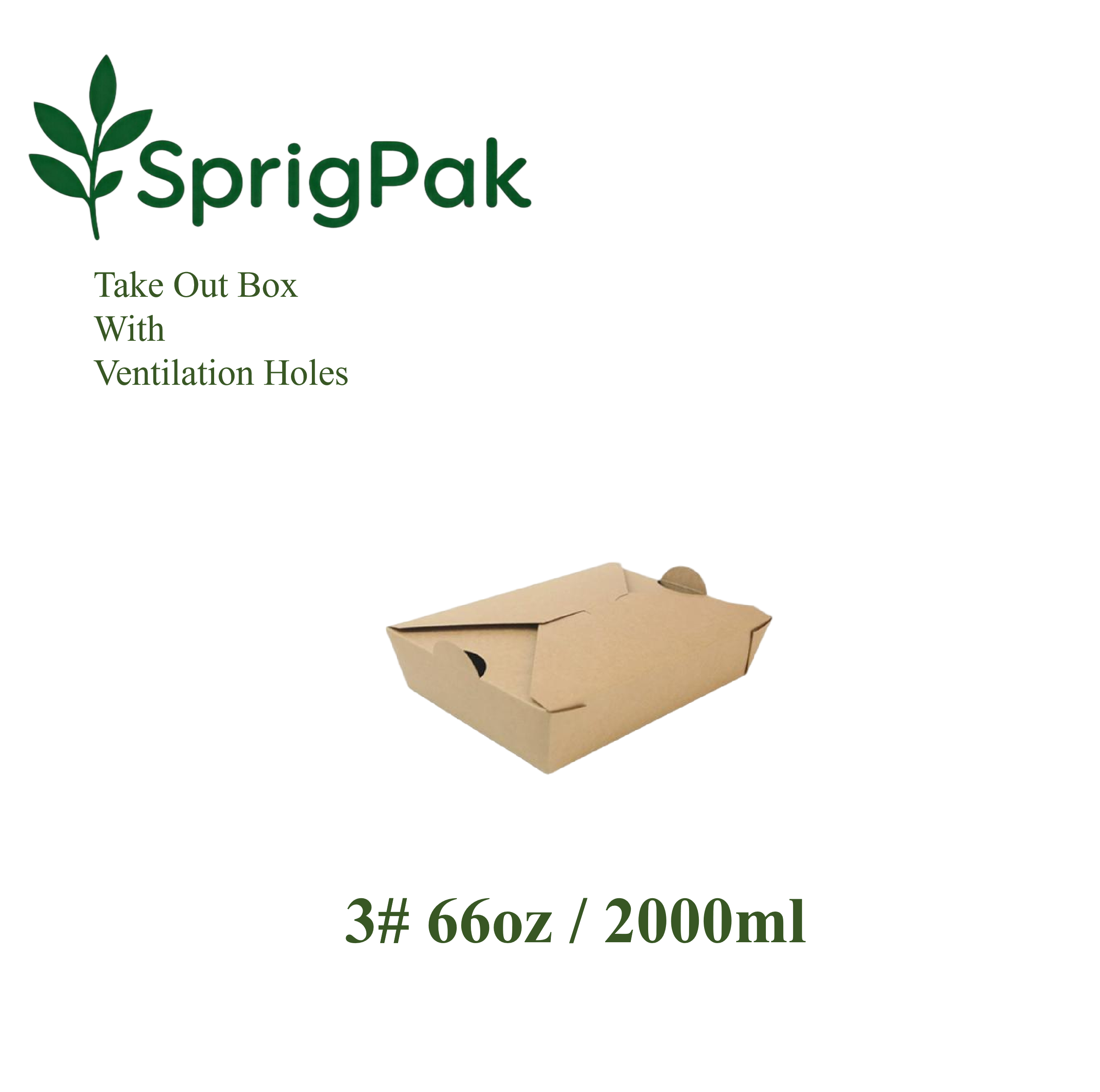 3# Take Out Box