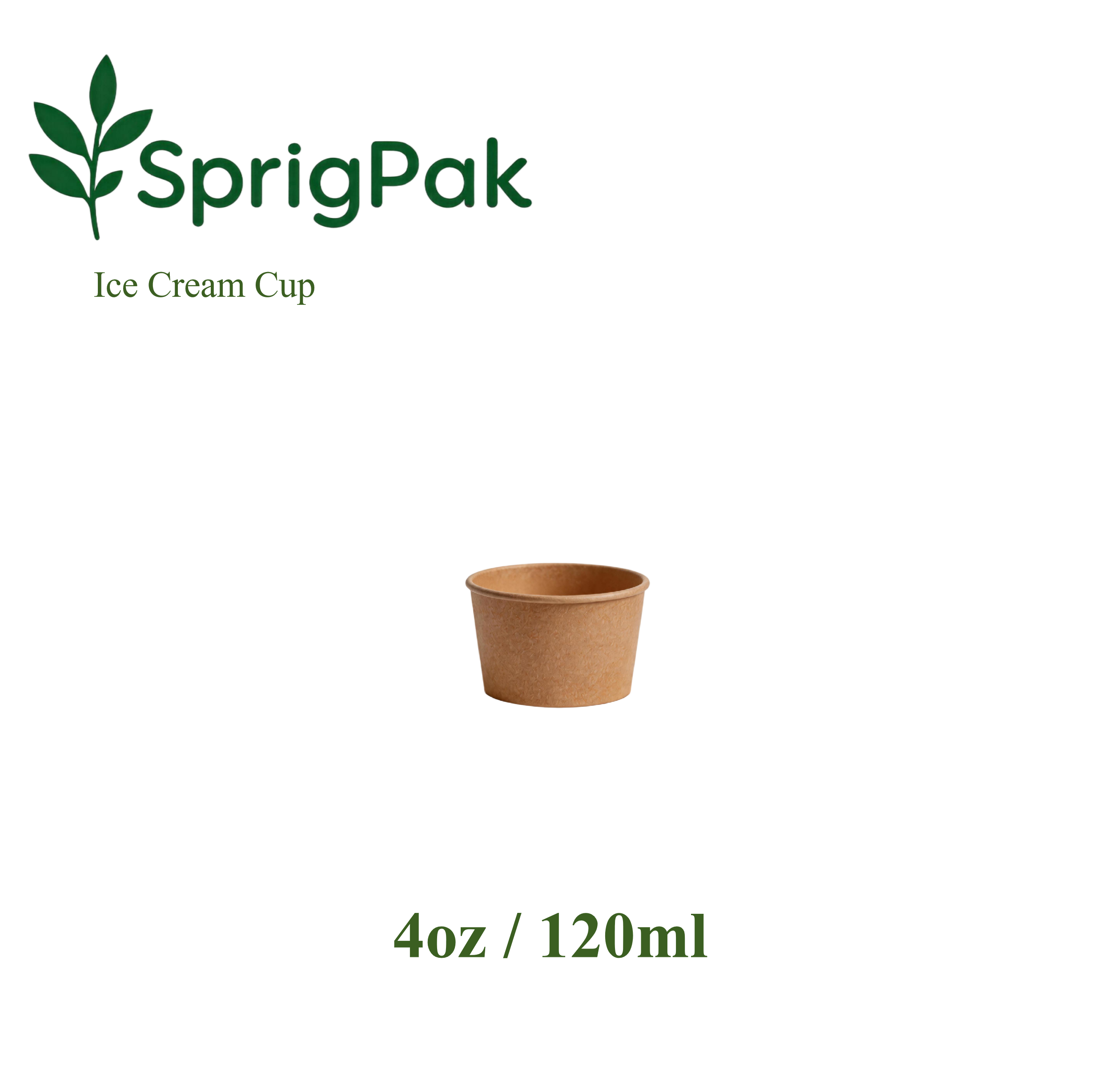 4oz Ice Cream Cup
