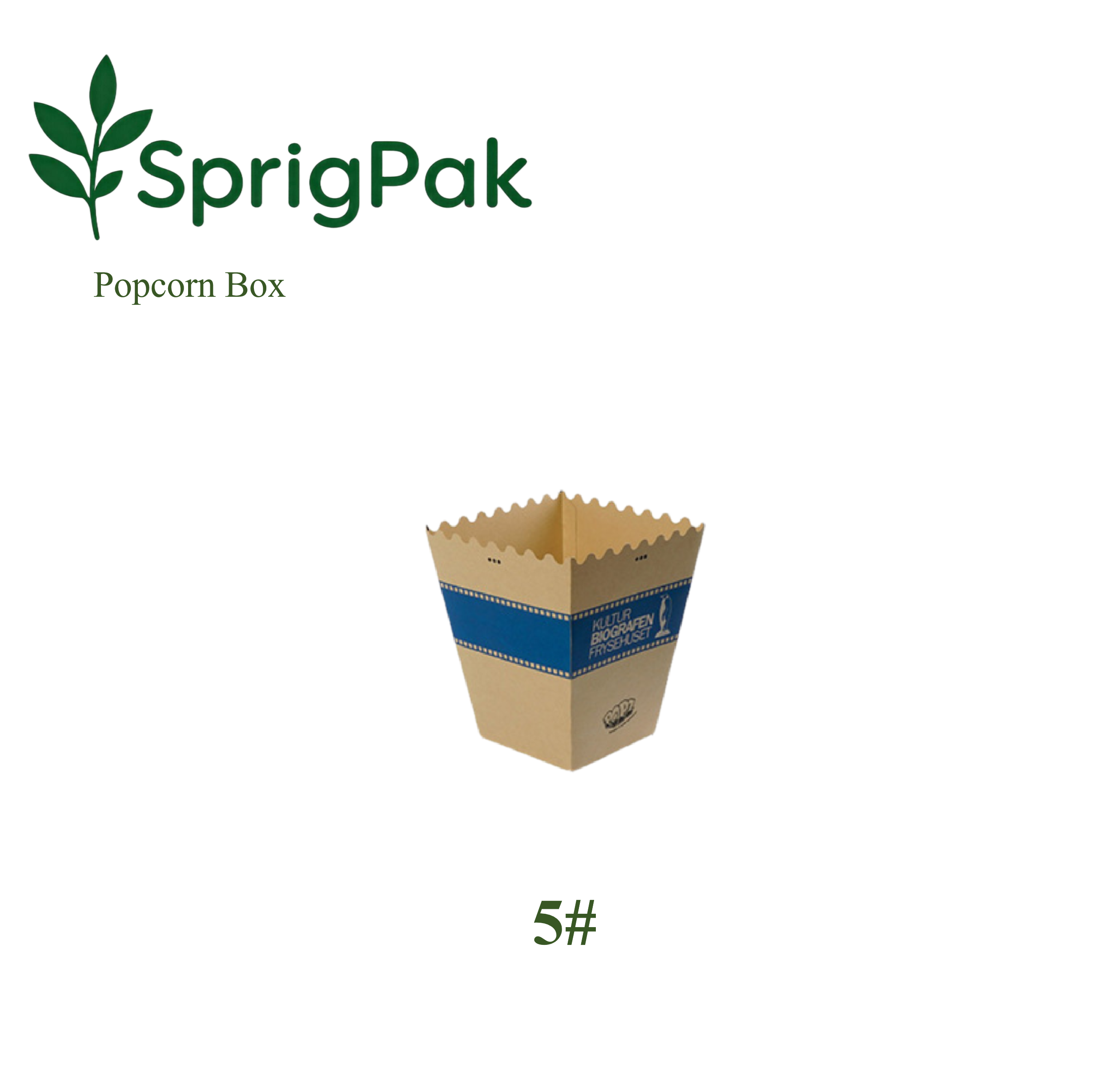 5# Popcorn Box