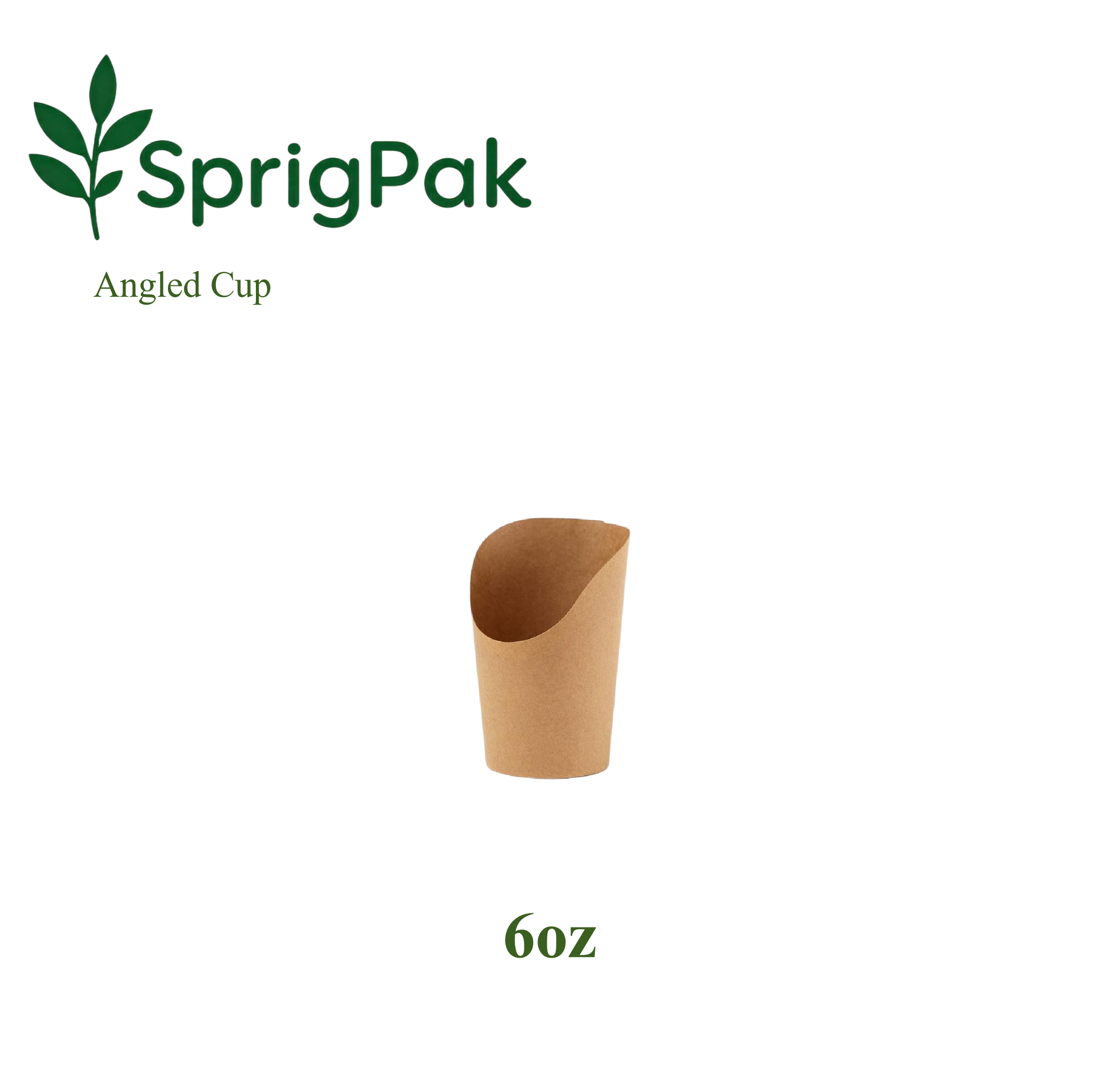 6oz Angled Cup