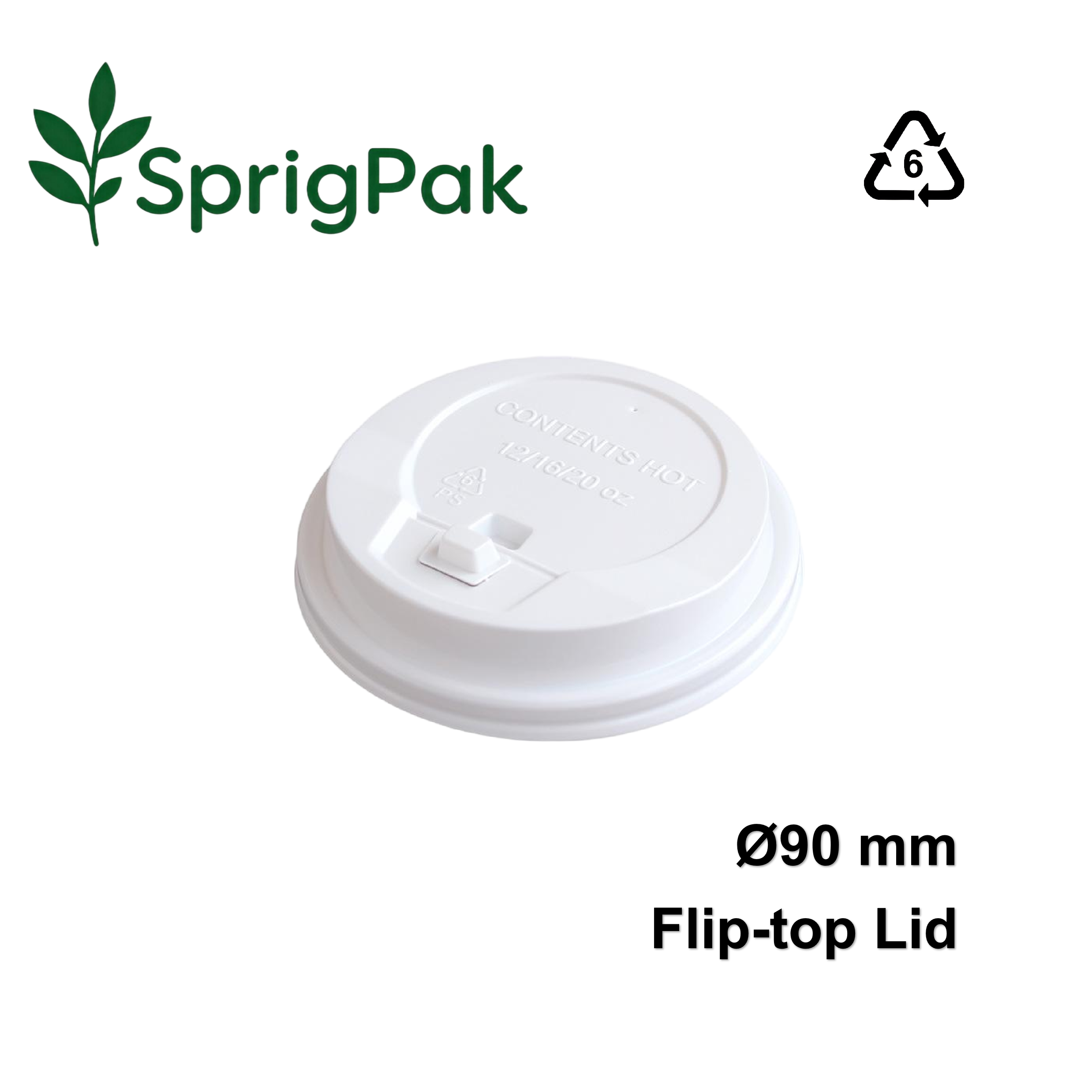 90mm Cup Lid
