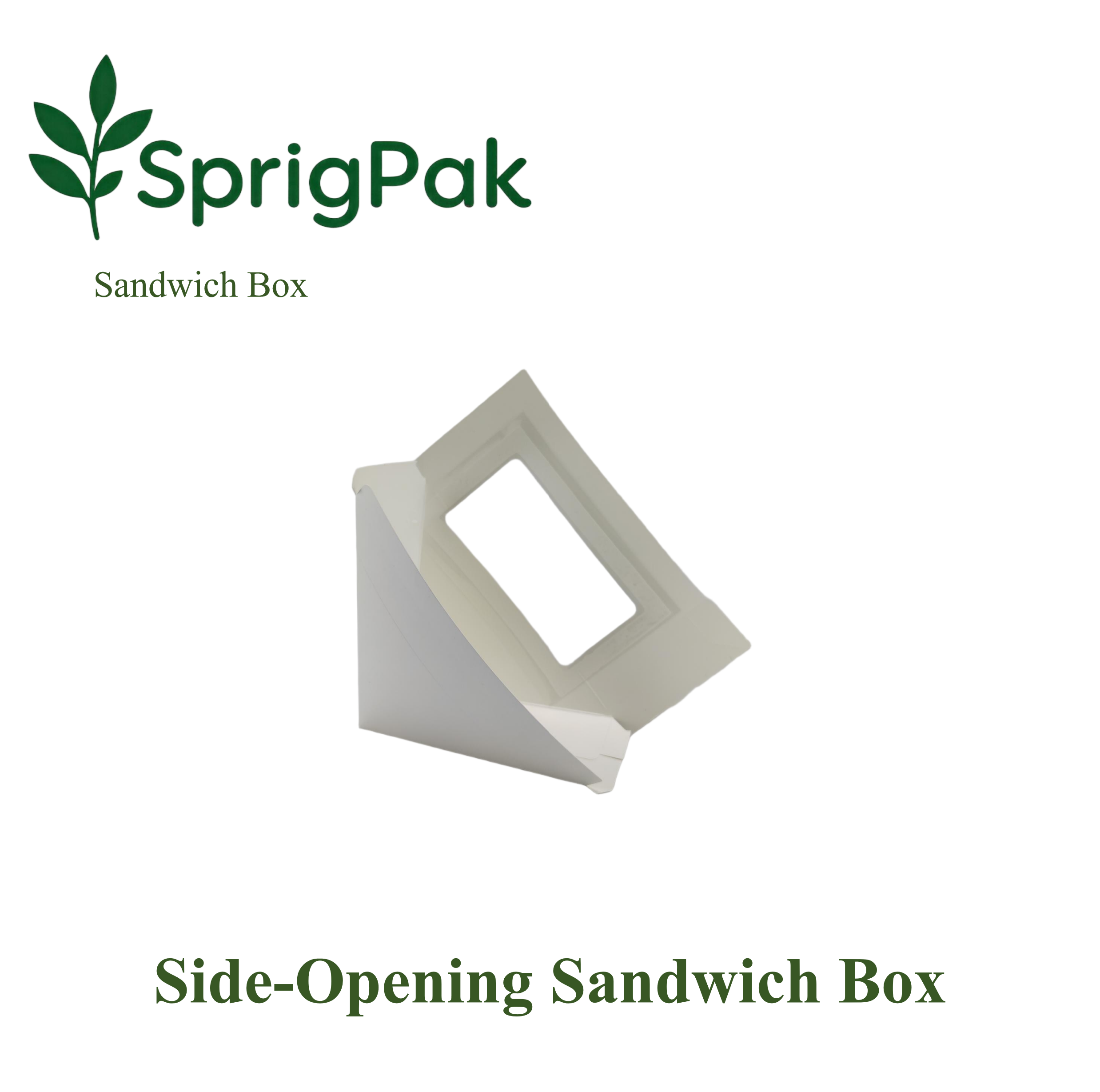 Side-Opening Sandwich Box