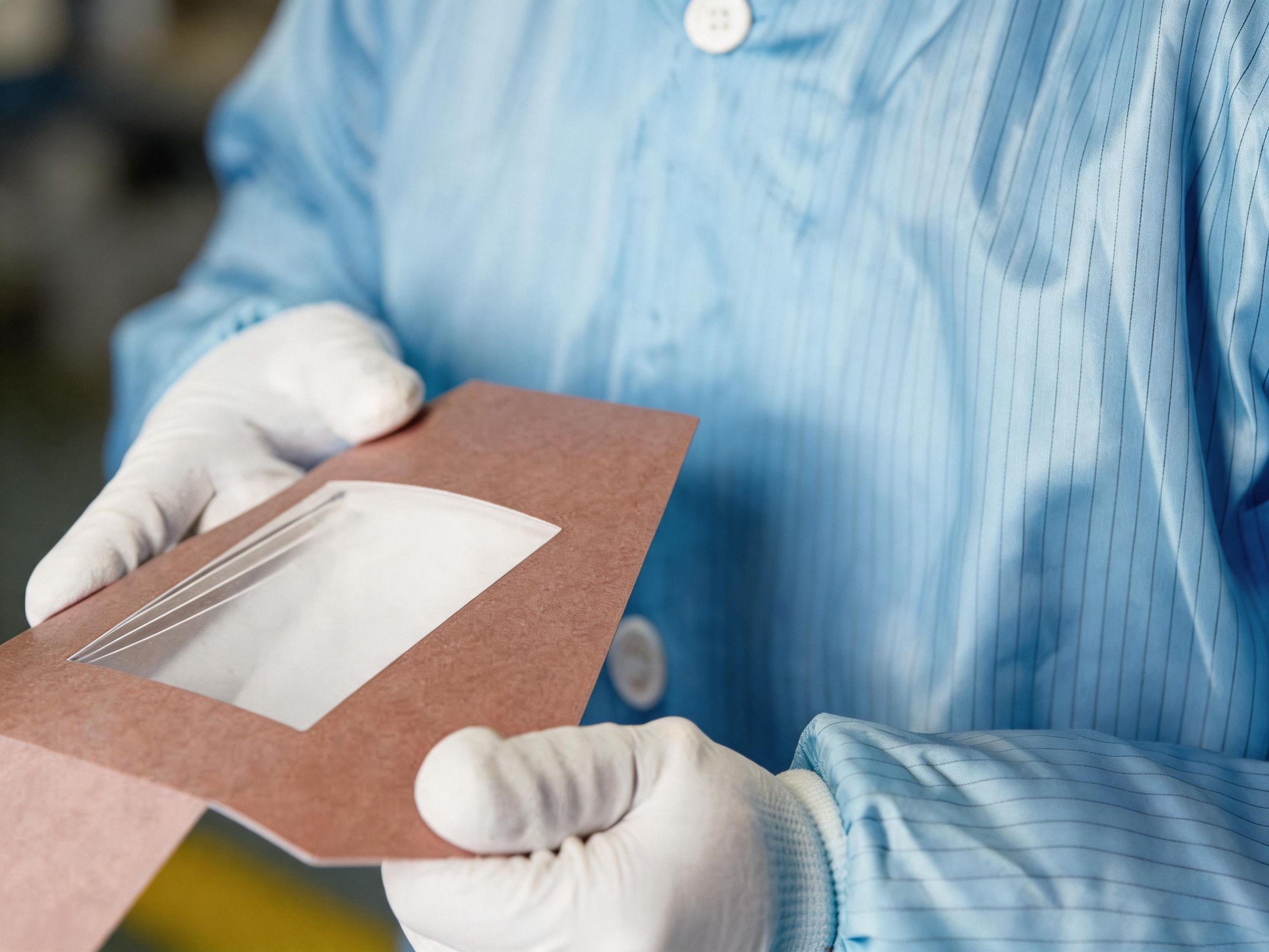Quality control laboratory and on-site inspection at food packaging factory